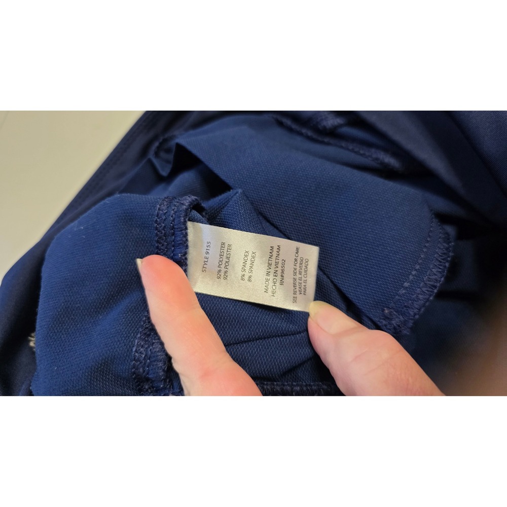 Healing Hands HH360 Scrub Pants Womens 2X Navy Blue Excellent - Picture 6 of 7